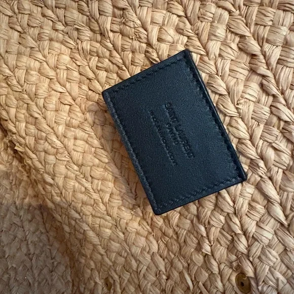 RARE Saint Laurent Raffia Caged Panier Bag - Picture 6 of 9